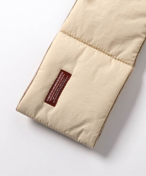 BREEZE（ブリーズ）の「キルトマフラー（マフラー・キッズ・ブラック/アイボリー/キャメル・MEDIUM/SMALL）」の11枚目の写真