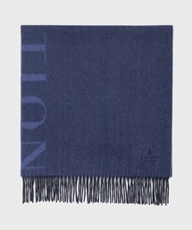 LANVIN collection | LOGO JACQUARD CASHMERE SCARF【ロゴジャカード カシミアマフラー】(マフラー)
