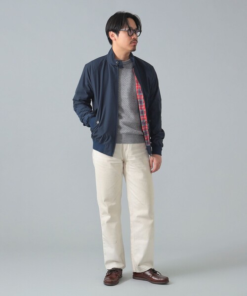 BEAMS F(ビームスエフ)の「BRACUTA / G9 ポリエステル コットン ショートブルゾン(ブルゾン・メンズ・ナチュラル/カーキ/ベージュ/グリーン・44/42/38/40)」の5枚目の写真