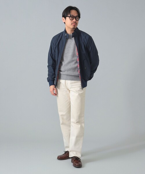 BEAMS F(ビームスエフ)の「BRACUTA / G9 ポリエステル コットン ショートブルゾン(ブルゾン・メンズ・ナチュラル/カーキ/ベージュ/グリーン・44/42/38/40)」の6枚目の写真