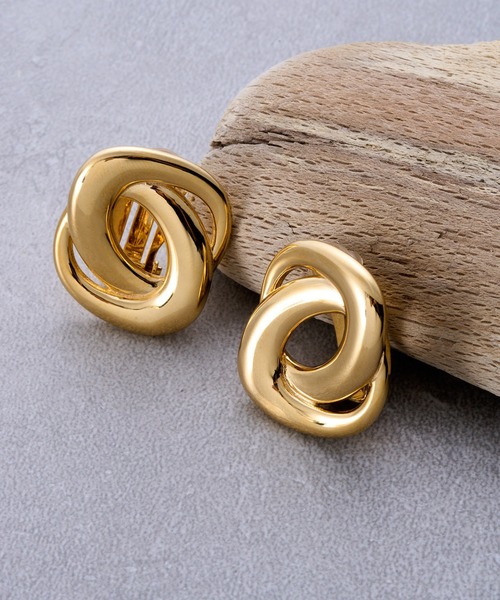 PHILIPPE AUDIBERT(フィリップ オーディベール)の「【PHILIPPE AUDIBERT】クラシカルゴールドイヤリング Bo Balia laiton ※BOC5814(イヤリング・レディース・ゴールド・FREE)」の8枚目の写真