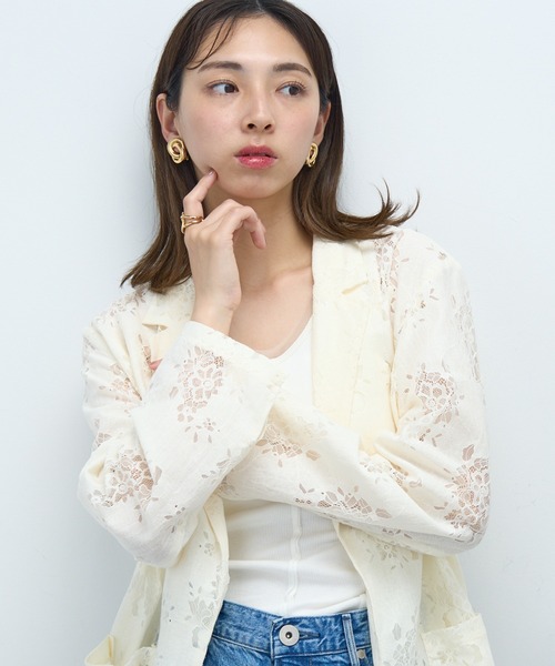 PHILIPPE AUDIBERT(フィリップ オーディベール)の「【PHILIPPE AUDIBERT】クラシカルゴールドイヤリング Bo Balia laiton ※BOC5814(イヤリング・レディース・ゴールド・FREE)」の7枚目の写真