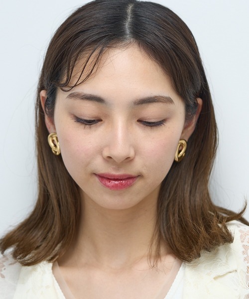 PHILIPPE AUDIBERT(フィリップ オーディベール)の「【PHILIPPE AUDIBERT】クラシカルゴールドイヤリング Bo Balia laiton ※BOC5814(イヤリング・レディース・ゴールド・FREE)」の5枚目の写真