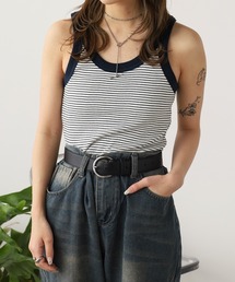 MILLER | R.P.miller/ミラー PANELRIB Cup US Tank タンクトップ(タンクトップ)