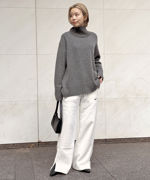 NIKE/ ナイキ】フリース ワイド パンツ（スラックス）｜NIKE（ナイキ