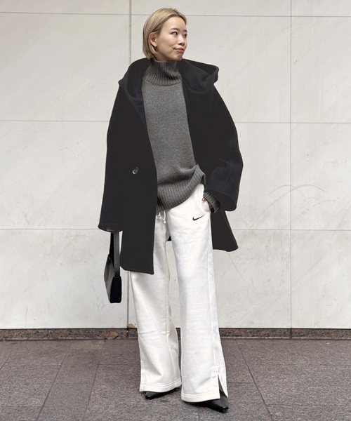 NIKE（ナイキ）の「【NIKE/ ナイキ】フリース ワイド パンツ