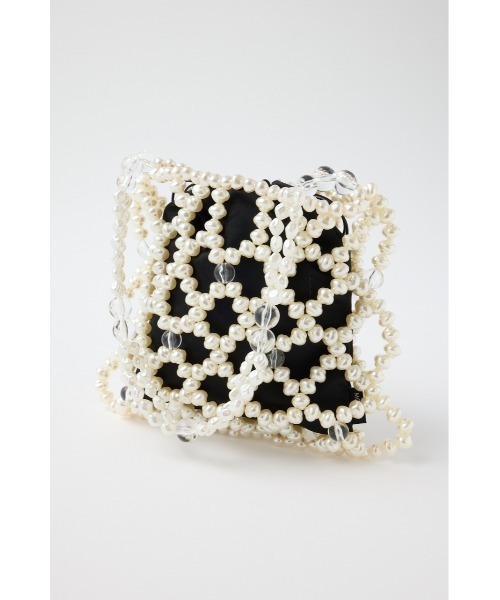 セール】MIX BEADS PEARL バッグ（ハンドバッグ）｜MOUSSY