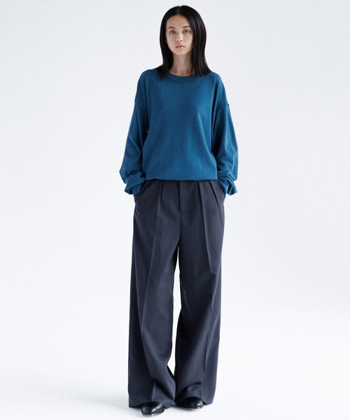 y's ワイドストレートスラックス　サイズ4 Wide straight slacks / ワイドストレートスラックス