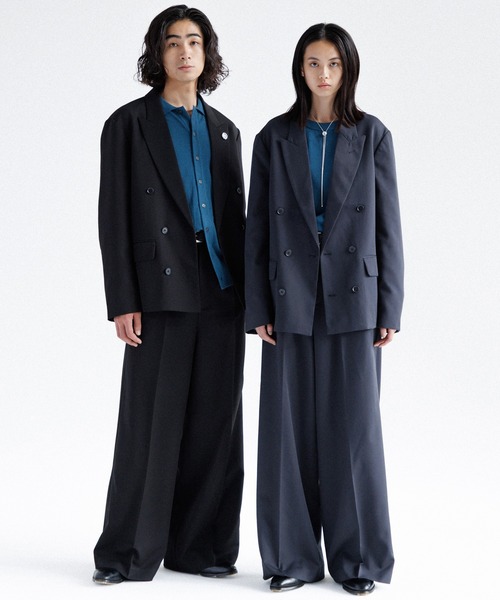 Wide straight slacks / ワイドストレートスラックス