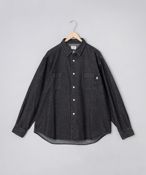 coen（コーエン）の「【C.DENIMS】デニムレギュラーカラーシャツ（シャツ/ブラウス・メンズ・ライトブルー/ネイビー/グレー・M/L/XL）」の16枚目の写真