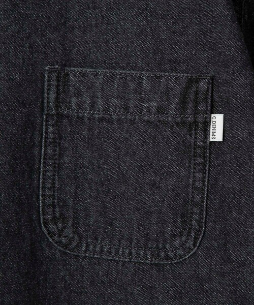 coen（コーエン）の「【C.DENIMS】デニムレギュラーカラーシャツ（シャツ/ブラウス・メンズ・ライトブルー/ネイビー/グレー・M/L/XL）」の22枚目の写真