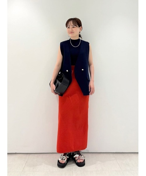 セール】センタージップ2WAYニットスカート（スカート