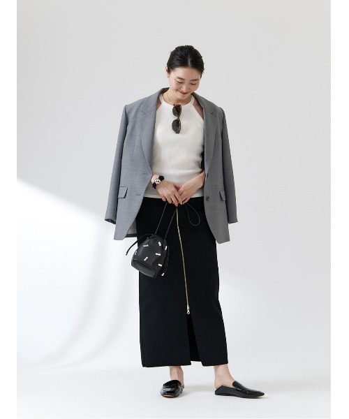 セール】センタージップ2WAYニットスカート（スカート）｜allureville