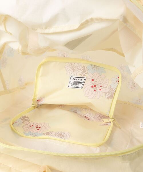 PAUL & JOE ACCESSOIRES(ポールアンドジョーアクセソワ)の「【PAUL & JOE ACCESSOIRES /ポール アンド ジョー アクセソワ 】 クリザンテーム柄 折りたたみボストンバッグ(ボストンバッグ・レディース・ブルー/イエロー/ベージュ・FREE)」の19枚目の写真