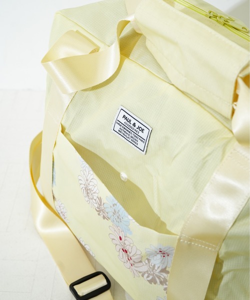 PAUL & JOE ACCESSOIRES(ポールアンドジョーアクセソワ)の「【PAUL & JOE ACCESSOIRES /ポール アンド ジョー アクセソワ 】 クリザンテーム柄 折りたたみボストンバッグ(ボストンバッグ・レディース・ブルー/イエロー/ベージュ・FREE)」の11枚目の写真