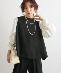 RIVE DROITE | 予約【Yoshiiiiii企画】布帛ドッキングブラウス(シャツ/ブラウス)