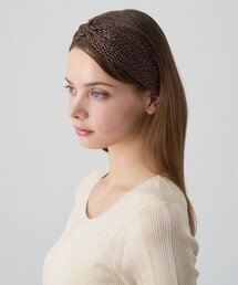 ANAYI（アナイ）の「◇ラフィア調ヘッドバンド（ヘアバンド）」