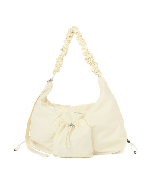 LAKOLE（ラコレ）の「3ドロストラージショルダーバッグ / 253062（ショルダーバッグ・レディース・ブラック/オフホワイト・FREE）」の10枚目の写真