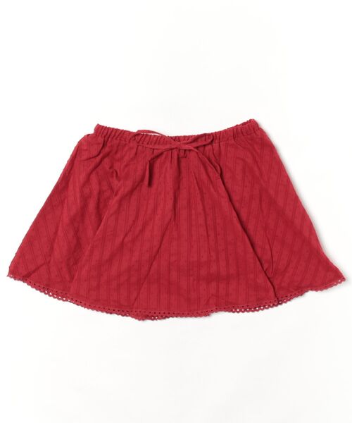 STYLEBLOCK(スタイルブロック)の「綿レースレイヤードミニスカート(スカート・レディース・ホワイト/レッド/ブラック・M)」の3枚目の写真