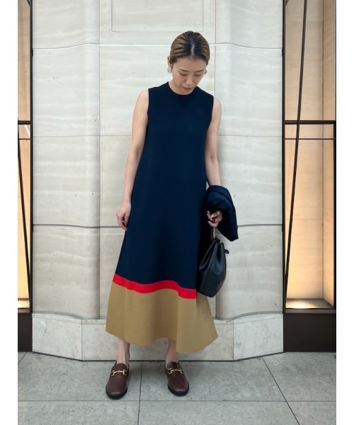 Mila Owen（ミラオーウェン）の「フレアフォルムニットワンピース