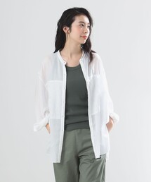 Demi-Luxe BEAMS - 週末限定お値下け♥ak+1  BEAMS  ボリューム袖ブラウス、白 BEAMS WOMEN｜ビームスウィメンのシャツ/ブラウス（ホワイト