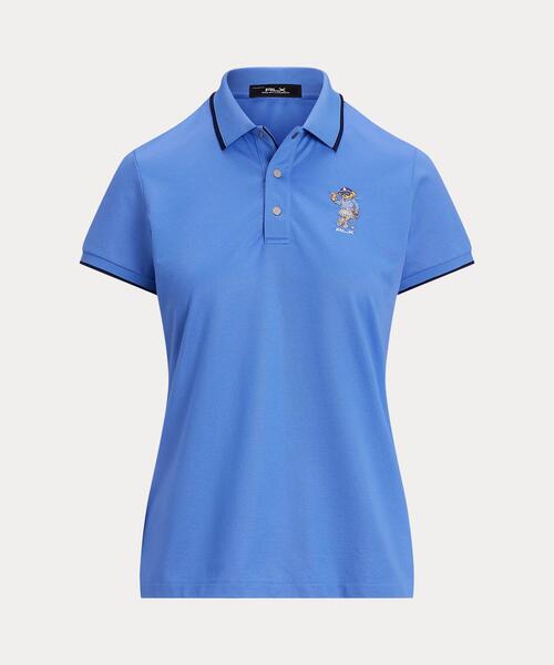RLX GOLF(アールエルエックスゴルフ)の「テーラード フィット Polo ベア ポロシャツ(ポロシャツ・レディース・ブルー・S/M/XS)」の7枚目の写真