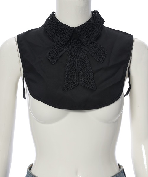 fifth（フィフス）の「リボンレース付け襟（ネックレス・レディース・ブラック/ホワイト・FREE）」の13枚目の写真