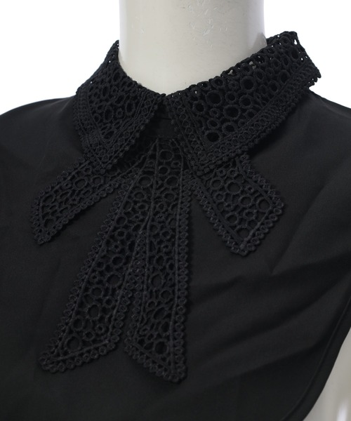 fifth（フィフス）の「リボンレース付け襟（ネックレス・レディース・ブラック/ホワイト・FREE）」の16枚目の写真