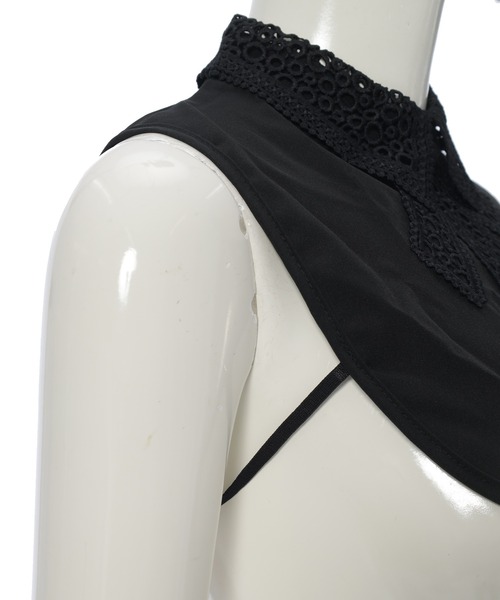 fifth（フィフス）の「リボンレース付け襟（ネックレス・レディース・ブラック/ホワイト・FREE）」の17枚目の写真