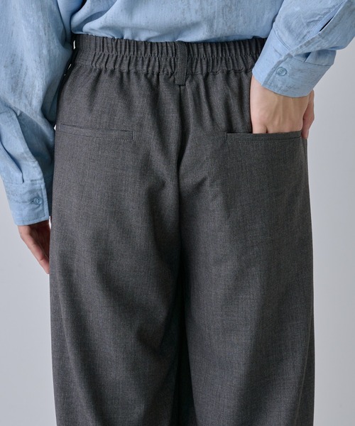 COLONY 2139(コロニートゥーワンスリーナイン)の「TRPUボックスタックバギースラックス(スラックス・メンズ・ブラック/グレー・MEDIUM/LARGE)」の8枚目の写真