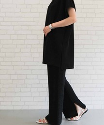 aquagarage | スリット入りワイドパンツ(その他パンツ)