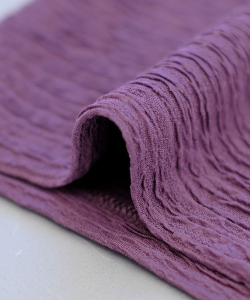 aquagarage（アクアガレージ）の「スリット入りワイドパンツ（その他パンツ・レディース・パープル/ブラック/アイボリー・M/L）」の5枚目の写真