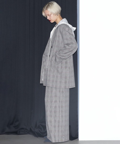 ROSE BUD（ローズバッド）の「オーバーショルダージャケット（その他アウター・レディース・ブラック/ベージュ・S/M）」の15枚目の写真