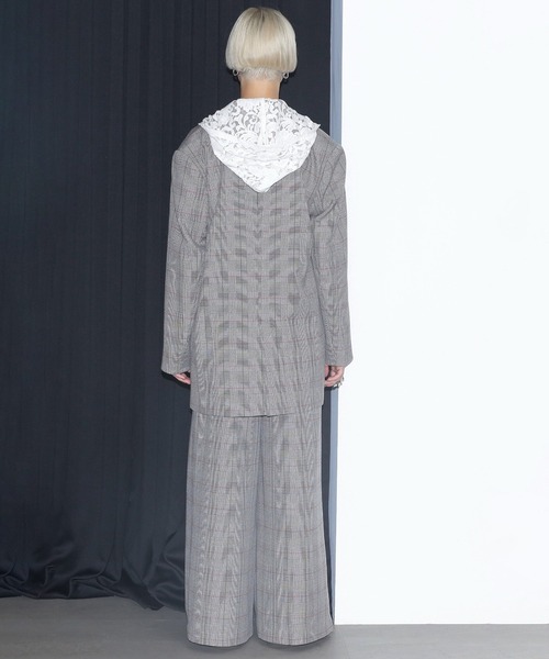 ROSE BUD（ローズバッド）の「オーバーショルダージャケット（その他アウター・レディース・ブラック/ベージュ・S/M）」の16枚目の写真