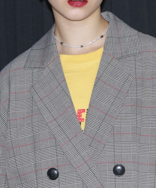 ROSE BUD（ローズバッド）の「オーバーショルダージャケット（その他アウター・レディース・ブラック/ベージュ・S/M）」の20枚目の写真