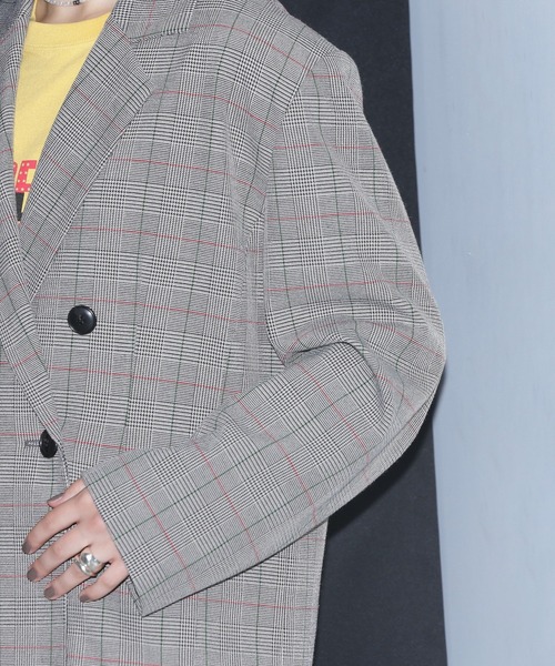 ROSE BUD（ローズバッド）の「オーバーショルダージャケット（その他アウター・レディース・ブラック/ベージュ・S/M）」の21枚目の写真