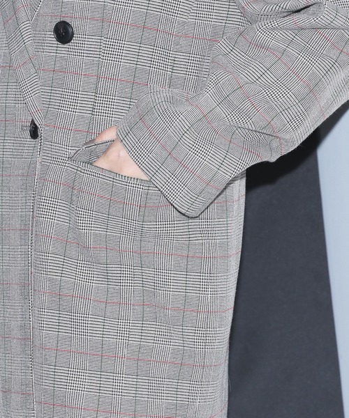 ROSE BUD（ローズバッド）の「オーバーショルダージャケット（その他アウター・レディース・ブラック/ベージュ・S/M）」の22枚目の写真