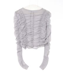 STYLEBLOCK | チュールシャーリングトップス(Tシャツ/カットソー)