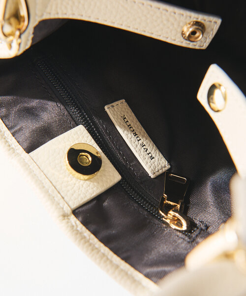 RIVE DROITE（リヴドロワ）の「【上品デザイン】CITY BASKET-hand2（ハンドバッグ・レディース・アイボリー/ブラウン/ブラック・FREE）」の22枚目の写真