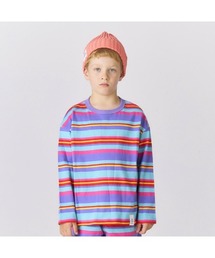 Smoothy Multi border Long sleeve Tee / スムージー マルチボーダーロンTシャツ
