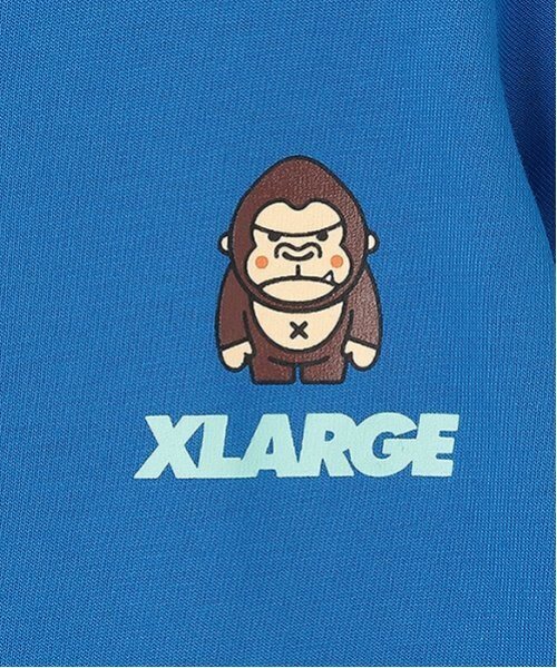 XLARGE KIDS（エクストララージキッズ）の「バックロゴショートオール（ロンパース・キッズ・ホワイト/ブラック/ブルー・70cm）」の9枚目の写真