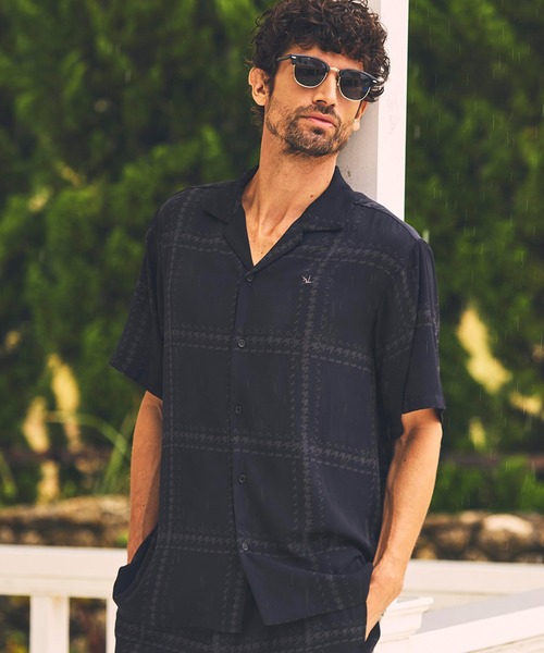 1piu1uguale3 RELAX アロハシャツ 1PIU1UGUALE3 RELAX(ウノピゥウノウグァーレトレ リラックス)チェック