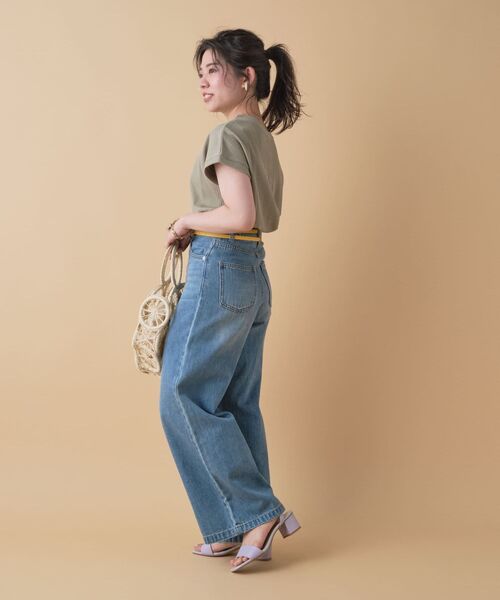 COHINA（コヒナ）の「Odette e Odile for COHINA ブロックヒールサンダル 【低身長・小柄女性】（サンダル・レディース・グレー/パープル・23.5/22/21.5）」の18枚目の写真