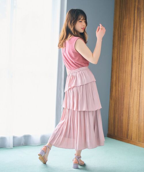 COHINA（コヒナ）の「Odette e Odile for COHINA ブロックヒールサンダル 【低身長・小柄女性】（サンダル・レディース・グレー/パープル・23.5/22/21.5）」の14枚目の写真