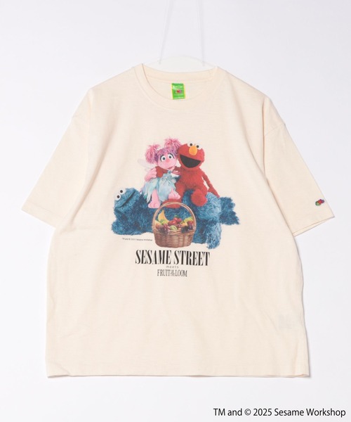 セサミストリート meets FRUIT OF THE LOOM Photo T-Shirt B（T