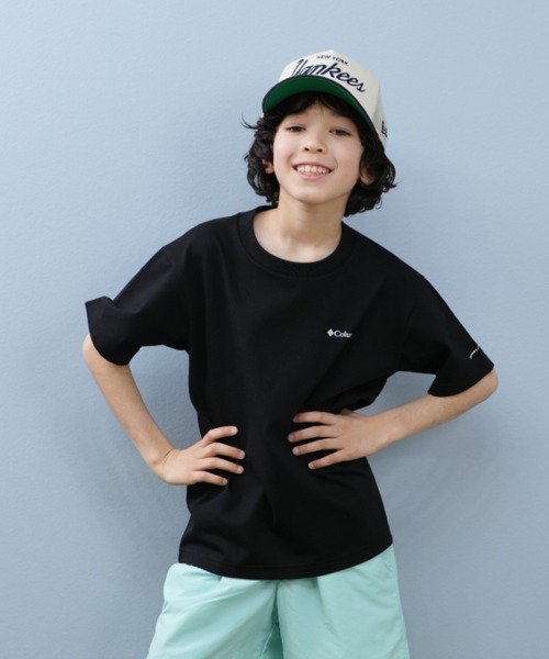 Columbia（コロンビア）の「columbia/コロンビア Y STUCK BROOK GRAPHIC S/S キッズ Tシャツ PY0495（Tシャツ/カットソー・キッズ・サックスブルー/ブラック/ホワイト・L/M/S）」の12枚目の写真