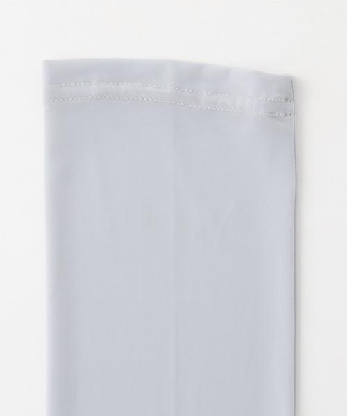 Honeys（ハニーズ）の「【ハニさら・接触冷感・吸水冷感・抗菌防臭・ＵＶカット】アームカバー／４０ｃｍ（アームカバー・レディース・ブラック/ライトグレー・FREE）」の19枚目の写真