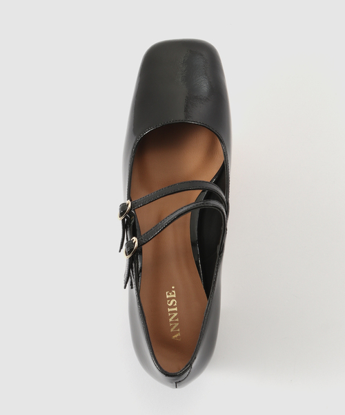 La TOTALITE（ラトータリテ）の「【ANNISE./アニス】Wストラップ メリージェーン（パンプス・レディース・ブラック・36/37/38）」の7枚目の写真