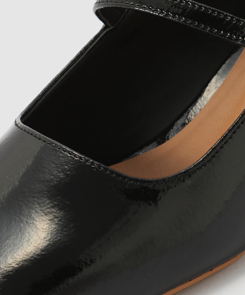 La TOTALITE（ラトータリテ）の「【ANNISE./アニス】Wストラップ メリージェーン（パンプス・レディース・ブラック・36/37/38）」の9枚目の写真