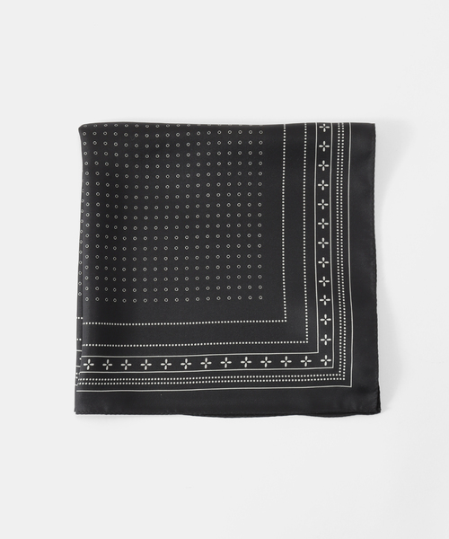 deuxiemeclasse apstudio バンダナスカーフ AP STUDIO（エーピーストゥディオ）の「シルク スカーフ（バンダナ